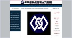Desktop Screenshot of deadcasesolutions.com