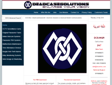Tablet Screenshot of deadcasesolutions.com